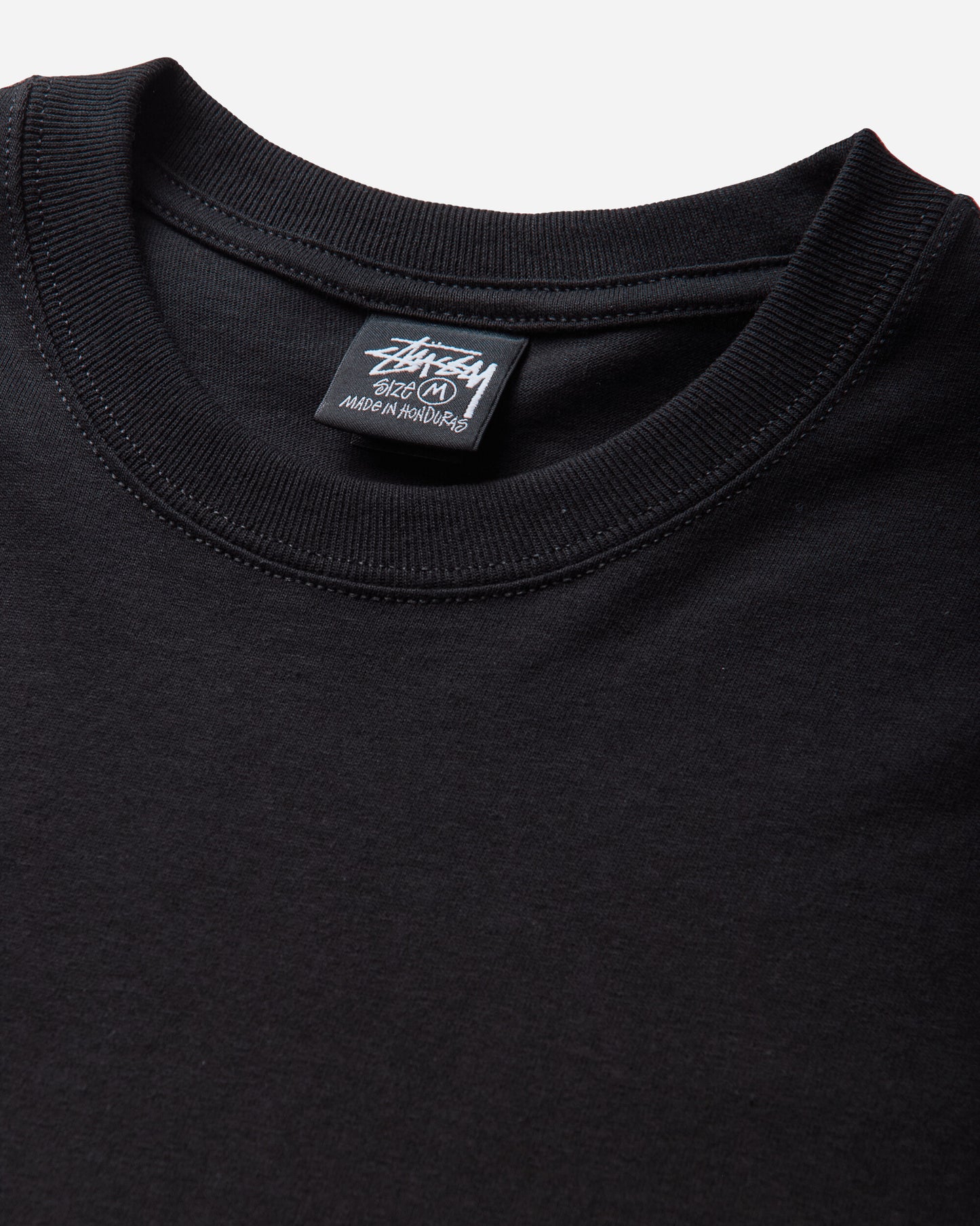 Stüssy Wave Oval Tee Black T-Shirts Shortsleeve 1905181SJ 0001