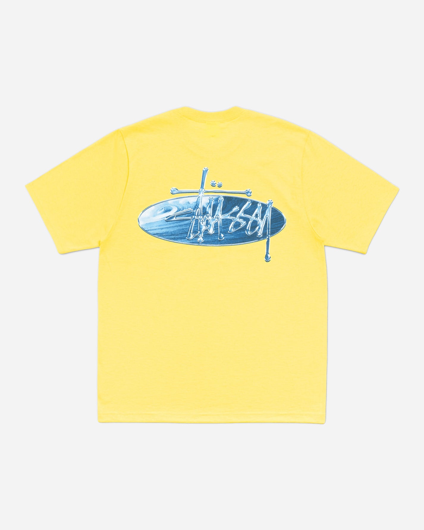 Stüssy Wave Oval Tee Lemon T-Shirts Shortsleeve 1905181SJ 0408