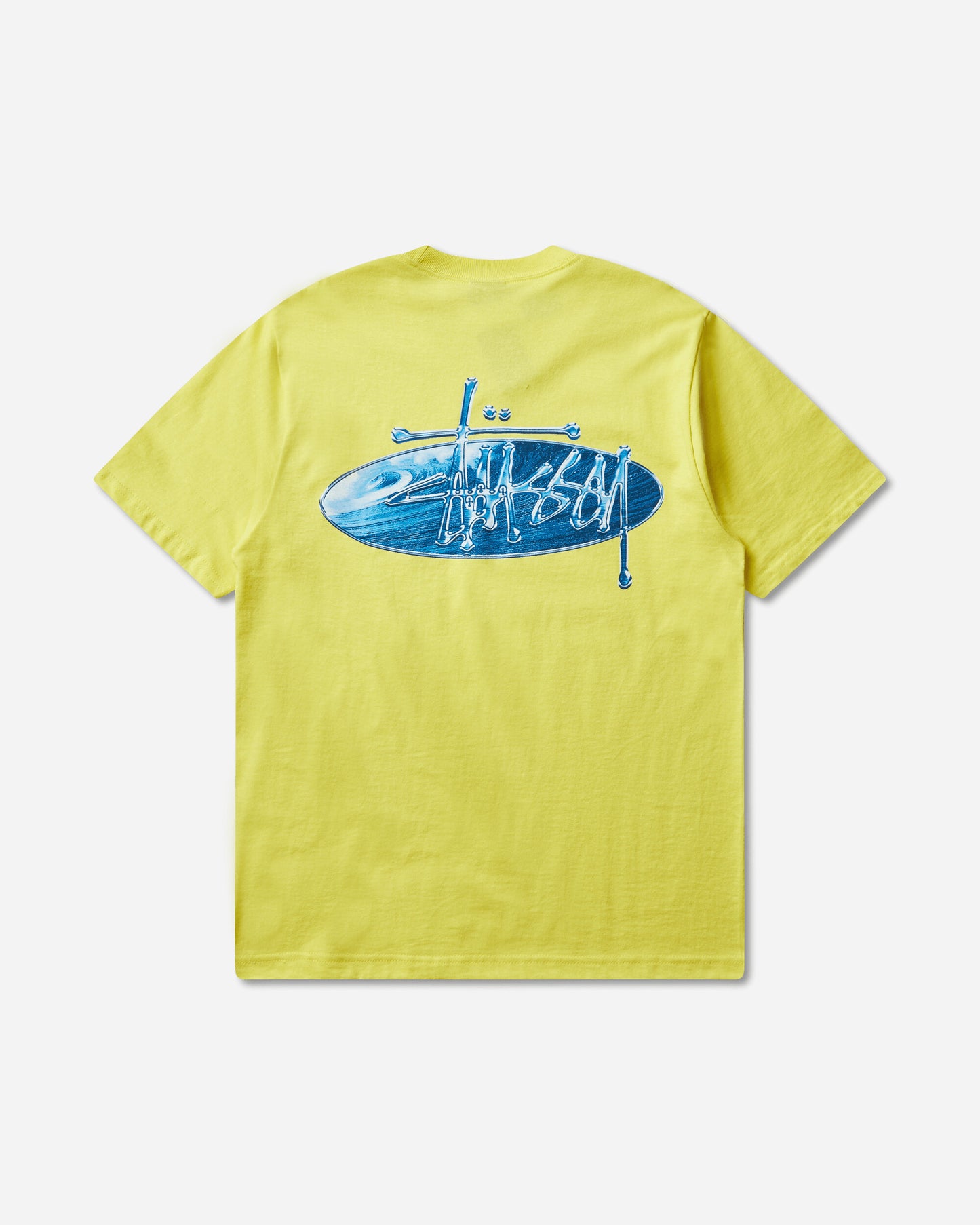 Stüssy Wave Oval Tee Lemon T-Shirts Shortsleeve 1905181SJ 0408