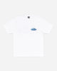 Stüssy Wave Oval Tee White T-Shirts Shortsleeve 1905181SJ 1201