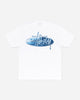 Stüssy Wave Oval Tee White T-Shirts Shortsleeve 1905181SJ 1201