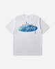 Stüssy Wave Oval Tee White T-Shirts Shortsleeve 1905181SJ 1201