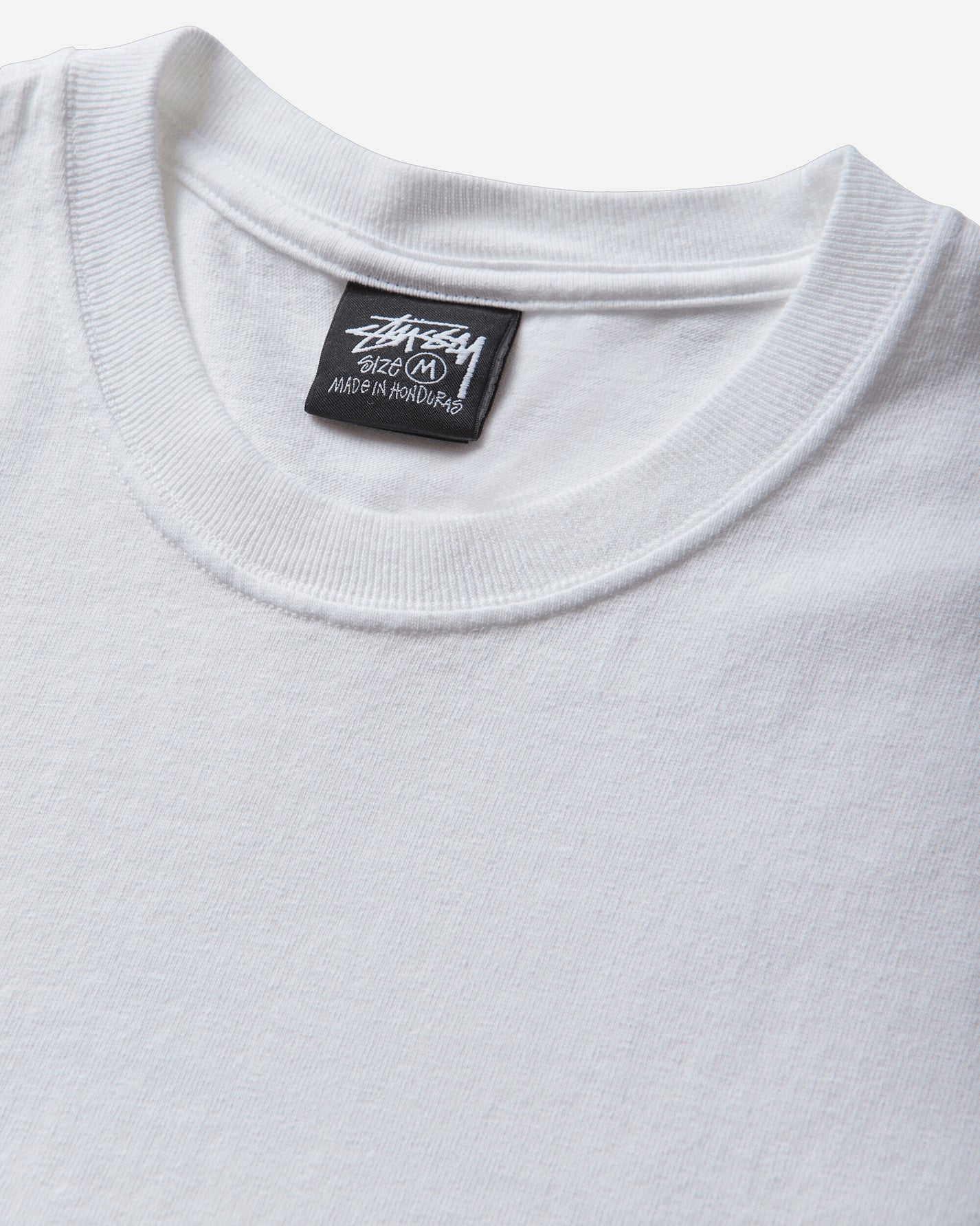Stüssy Wave Oval Tee White T-Shirts Shortsleeve 1905181SJ 1201