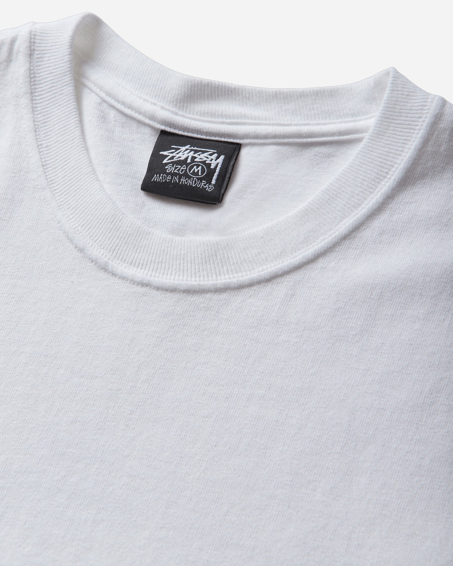 Stüssy Wave Oval Tee White T-Shirts Shortsleeve 1905181SJ 1201