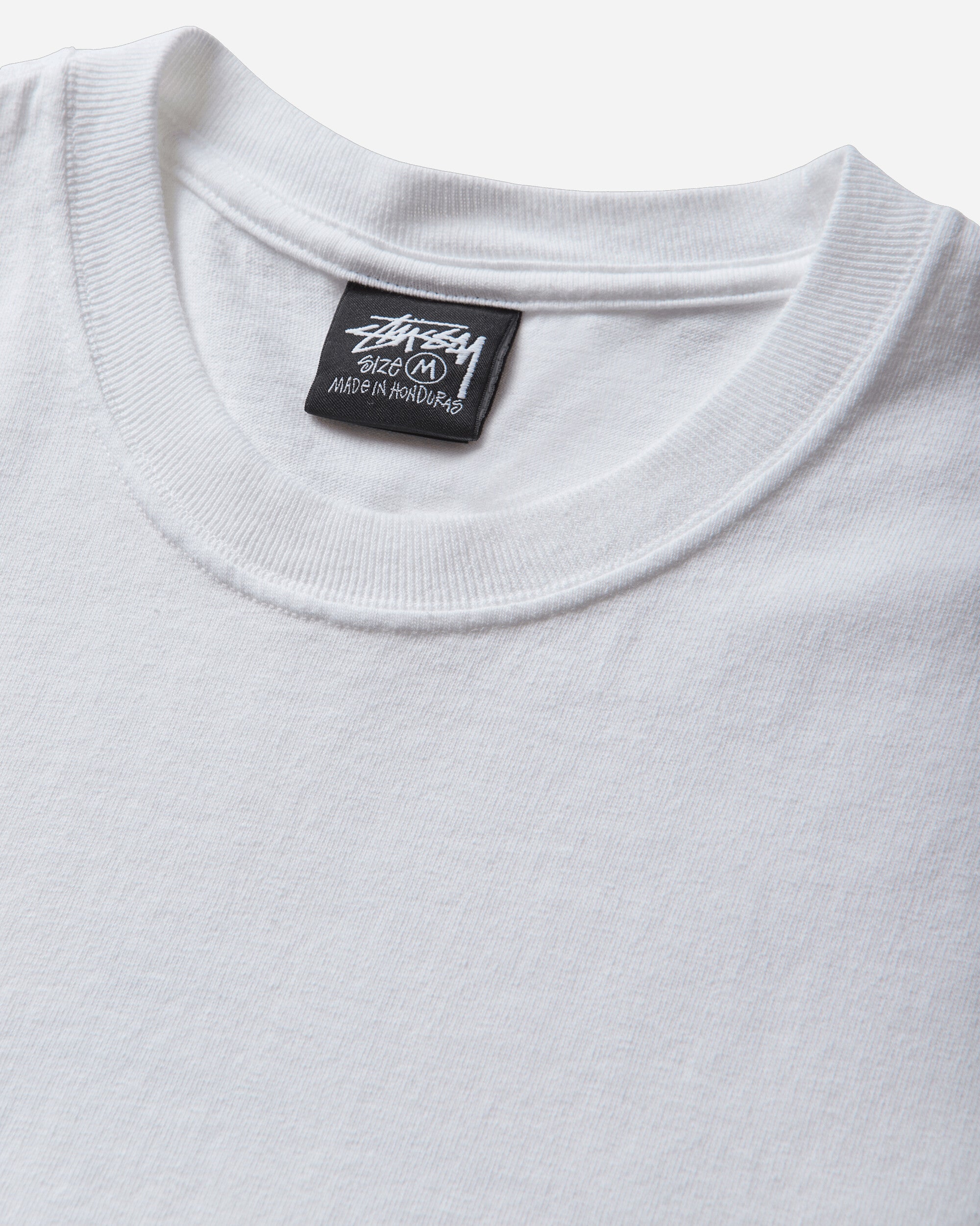 Stüssy Wave Oval Tee White T-Shirts Shortsleeve 1905181SJ 1201