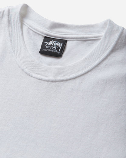 Stüssy Wave Oval Tee White T-Shirts Shortsleeve 1905181SJ 1201