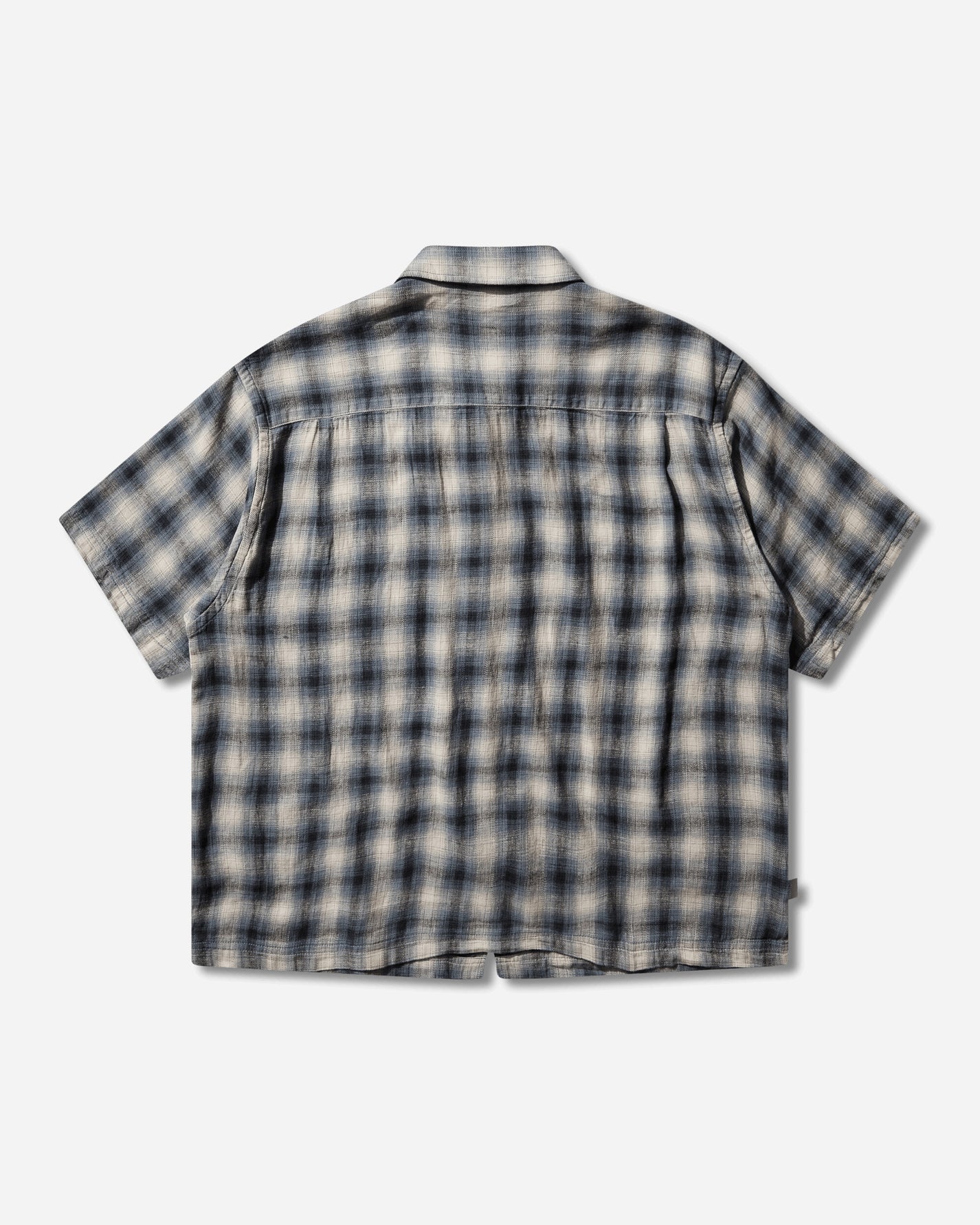 Stüssy Liam Ss Plaid Shirt Blue Shirts Shortsleeve Shirt 1110385SJ 0801
