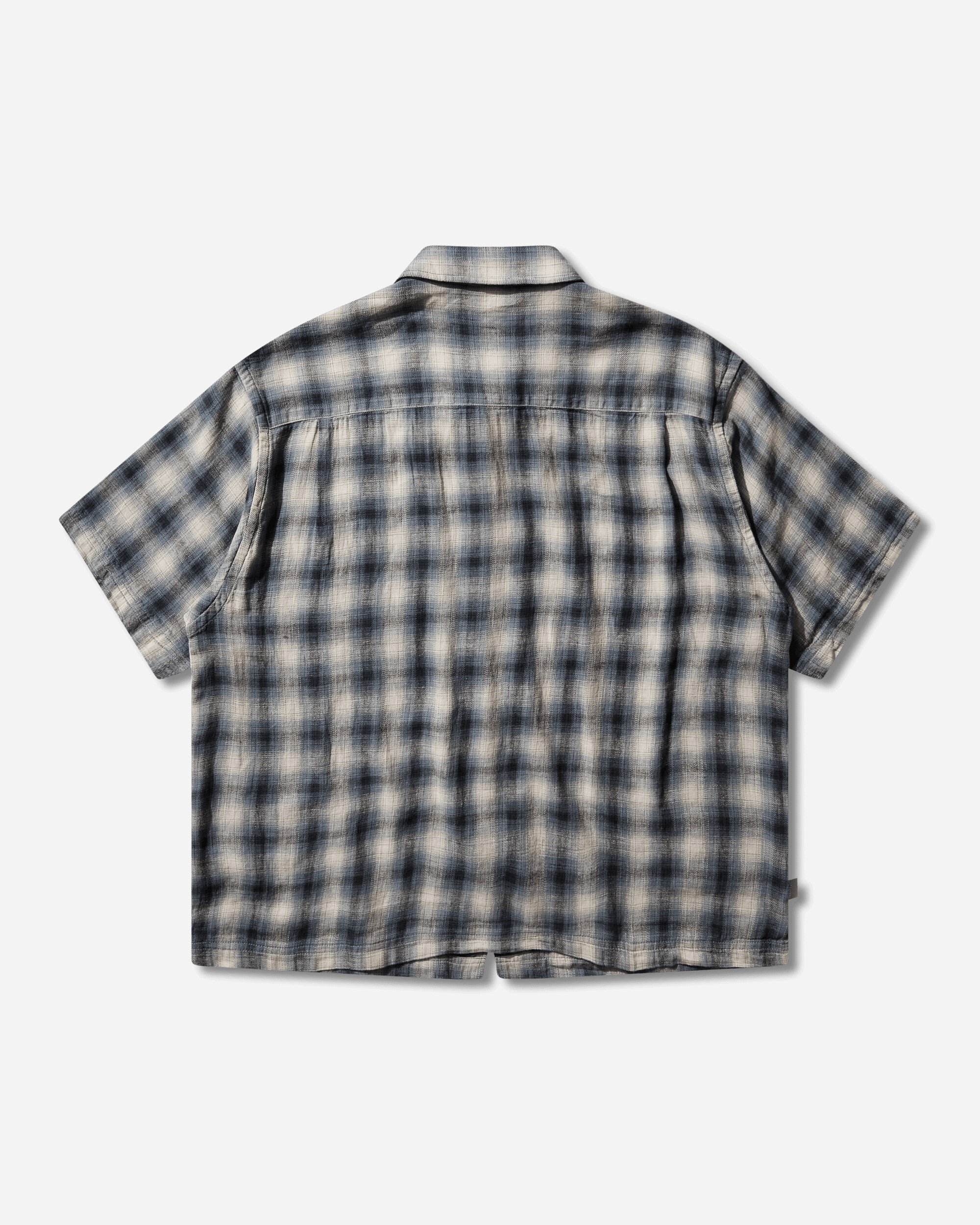 Stüssy Liam Ss Plaid Shirt Blue Shirts Shortsleeve Shirt 1110385SJ 0801