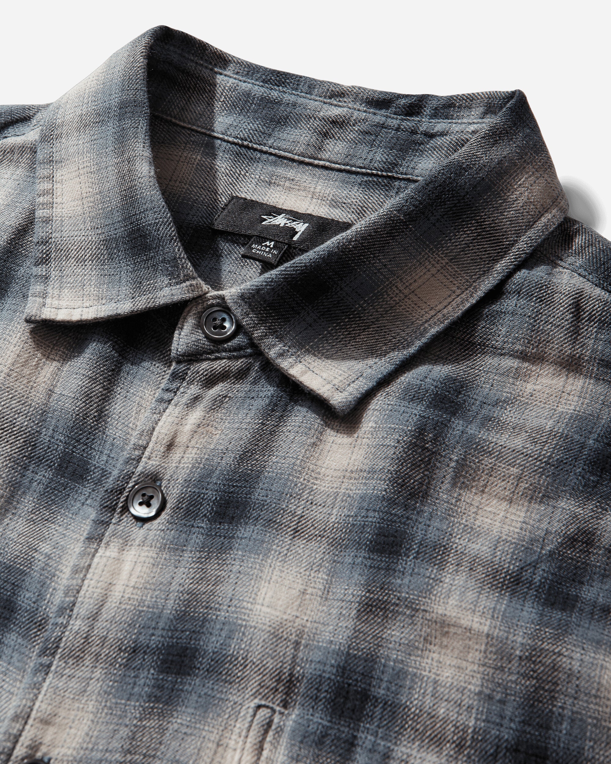 Stüssy Liam Ss Plaid Shirt Blue Shirts Shortsleeve Shirt 1110385SJ 0801