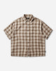 Stüssy Liam Ss Plaid Shirt Brown Shirts Shortsleeve Shirt 1110385SJ 1001