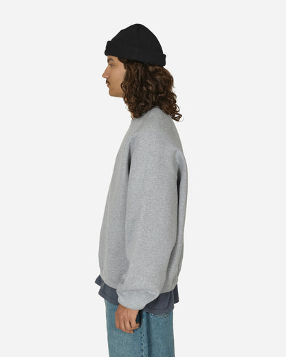 Stüssy Raglan Sleeve Crew Grey/Heather Knitwears Sweaters 118552 0009