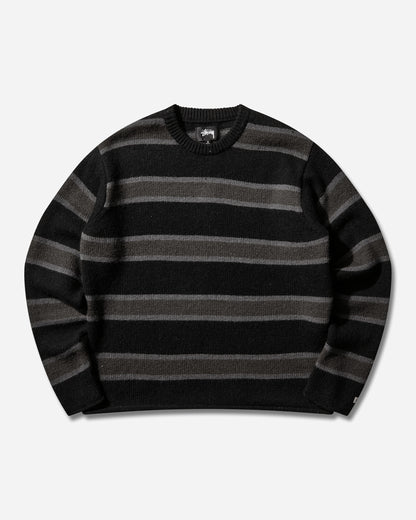 Stüssy Striped Wool Sweater Black Knitwears Sweaters 117283SJ 0001