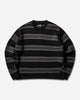 Stüssy Striped Wool Sweater Black Knitwears Sweaters 117283SJ 0001