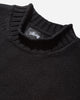 Stüssy Tonal Mock Neck Sweater Black Knitwears Sweaters 117276 0001
