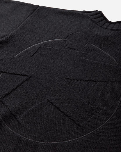 Stüssy Tonal Mock Neck Sweater Black Knitwears Sweaters 117276 0001