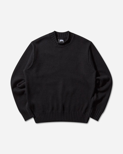 Stüssy Tonal Mock Neck Sweater Black Knitwears Sweaters 117276 0001