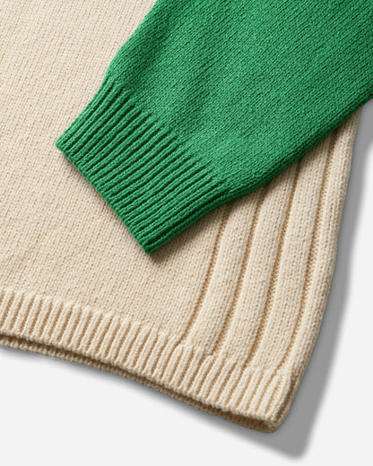 Stüssy Two Tone Raglan Sweater Natural Knitwears Sweaters 117299SJ 1002