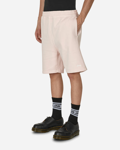 Stüssy Stock Logo Short Lt. Pink Shorts Sweatshorts 112286 LTPI