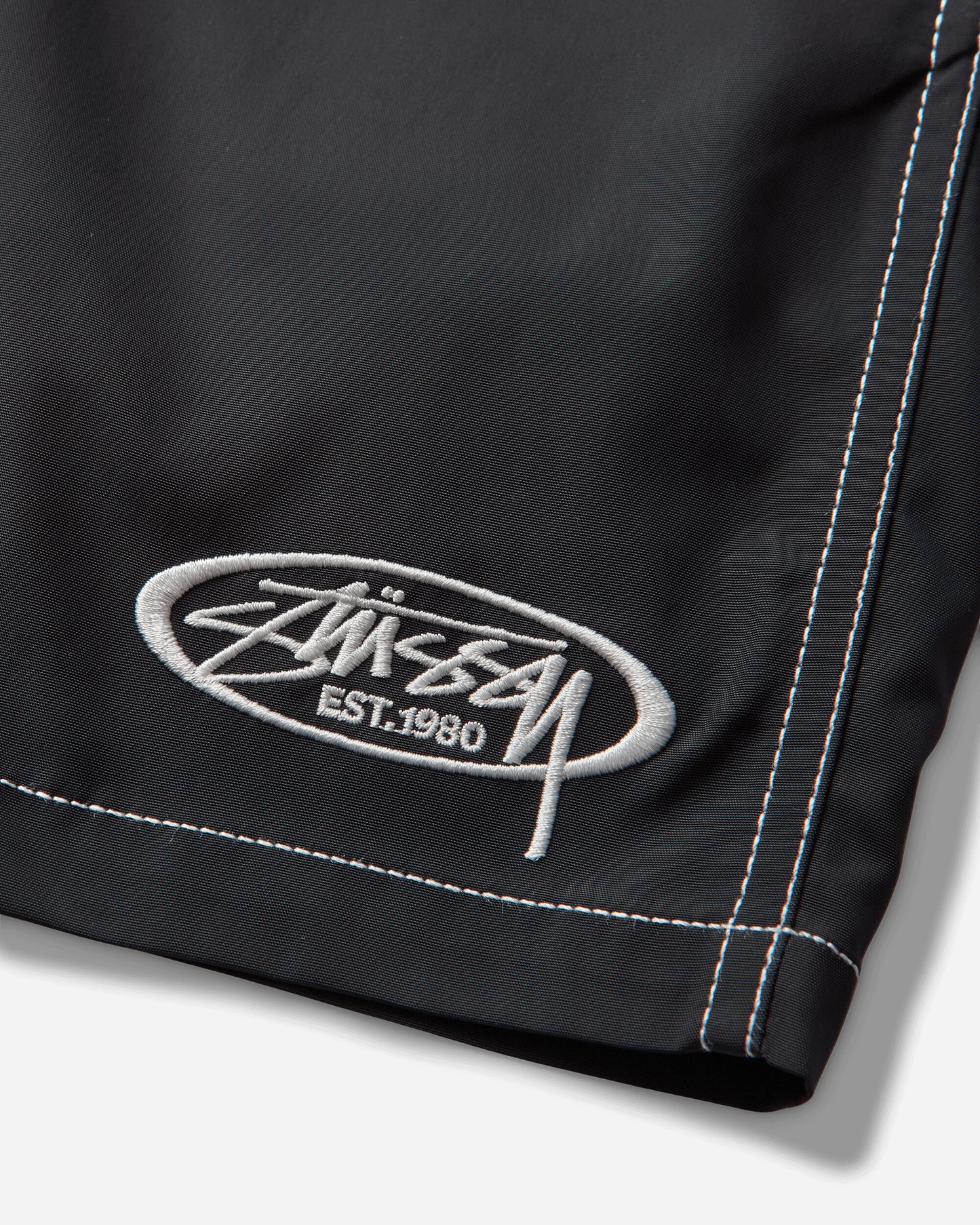 Stüssy Coastal Board Short Black Swimwear Swim Trunks 113176SJ 0001