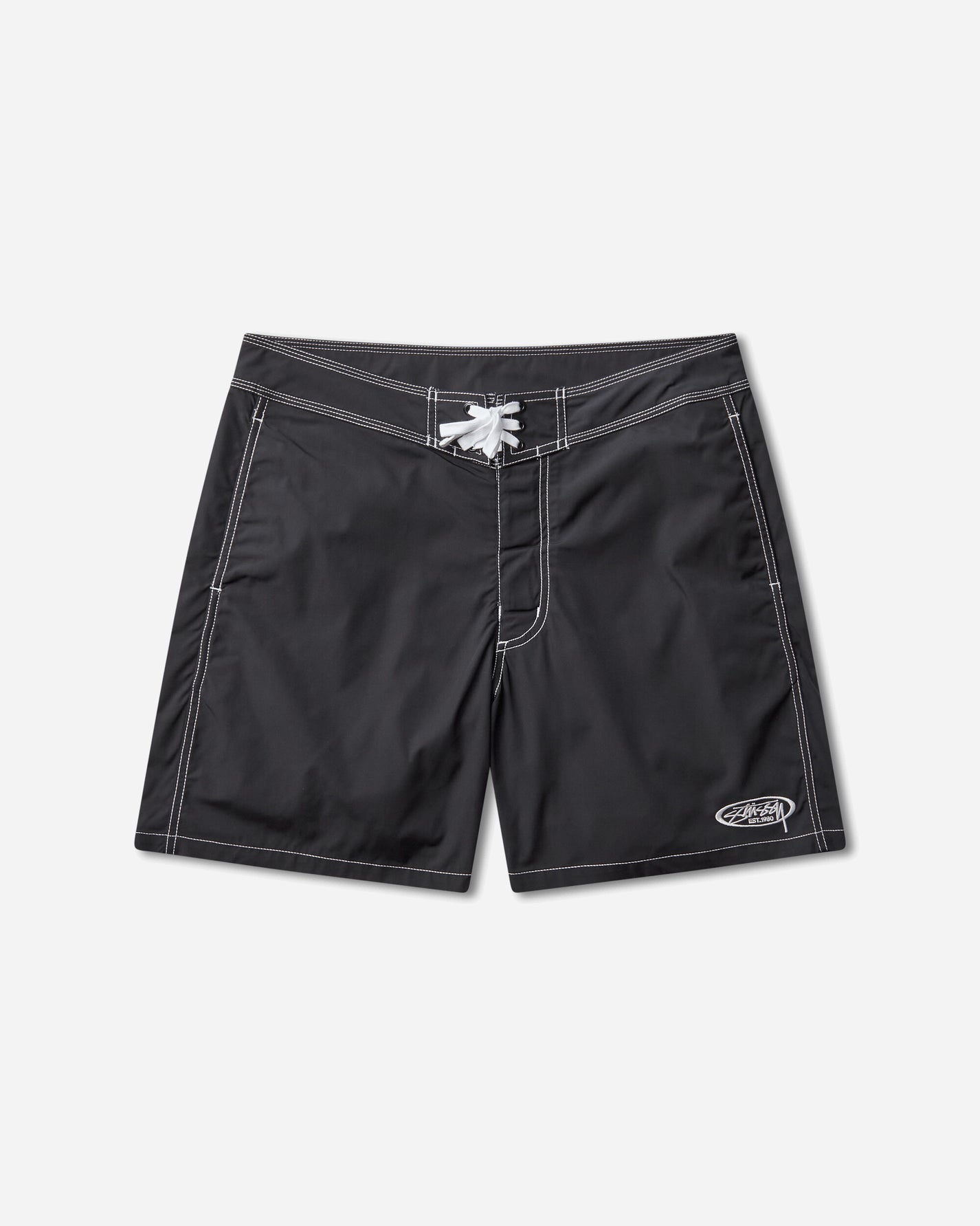 Stüssy Coastal Board Short Black Swimwear Swim Trunks 113176SJ 0001