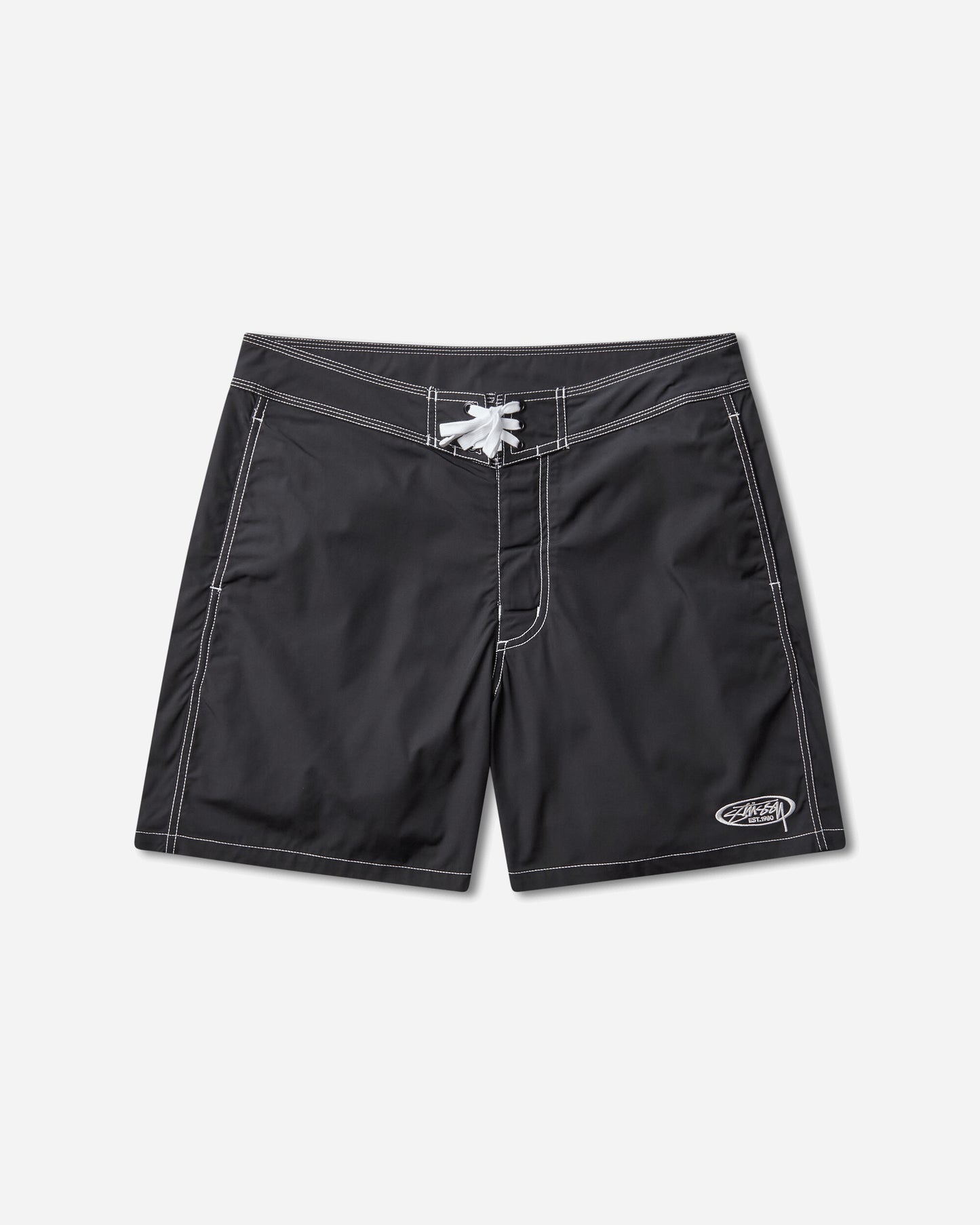 Stüssy Coastal Board Short Black Swimwear Swim Trunks 113176SJ 0001