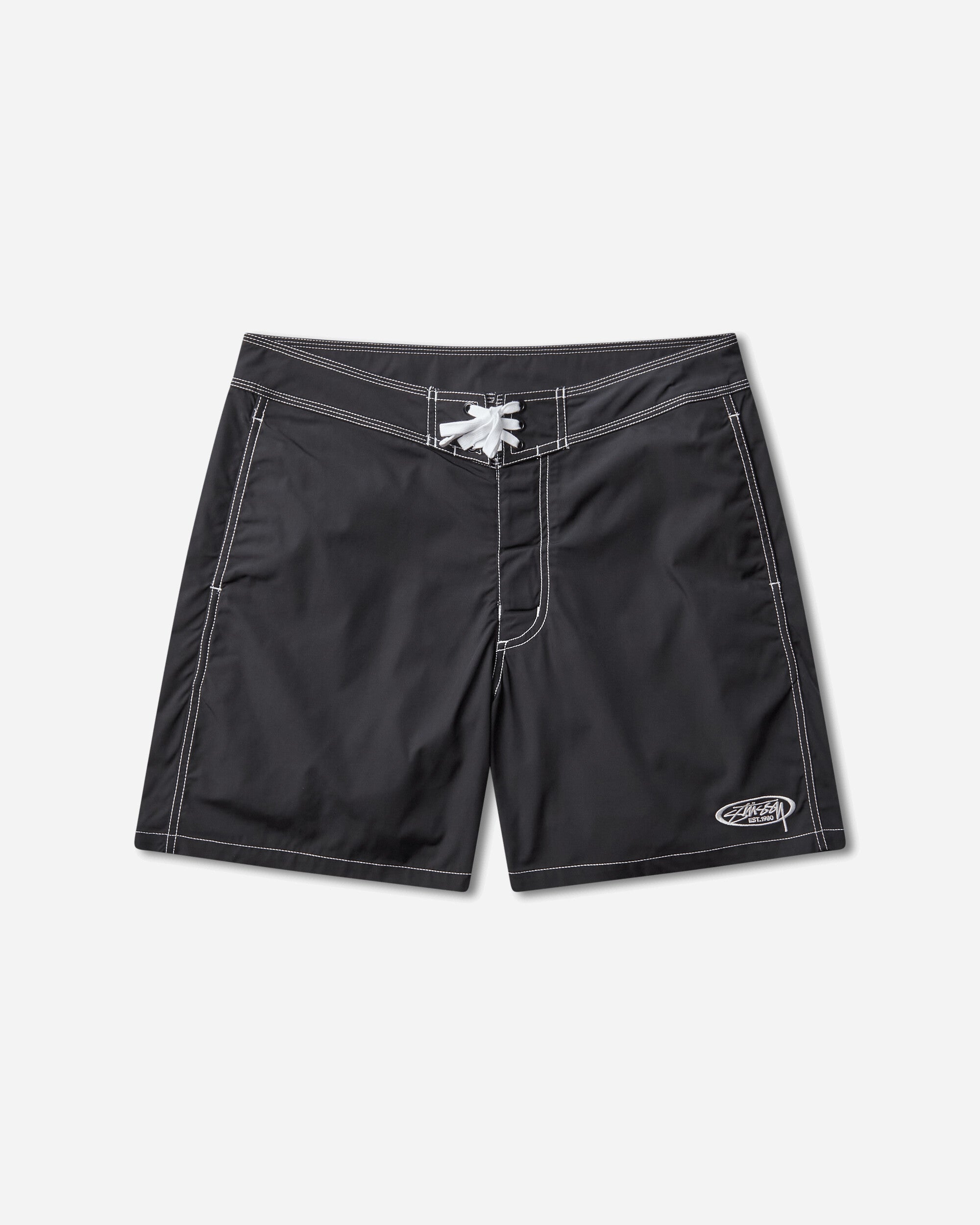 Stüssy Coastal Board Short Black Swimwear Swim Trunks 113176SJ 0001