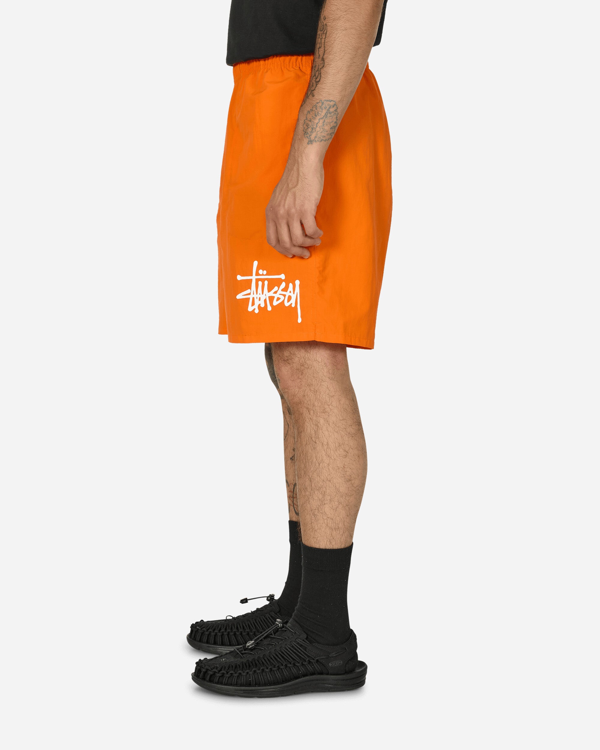 Stüssy Water Short Big Basic Bright Orange Swimwear Swim Trunks 113156N 2520