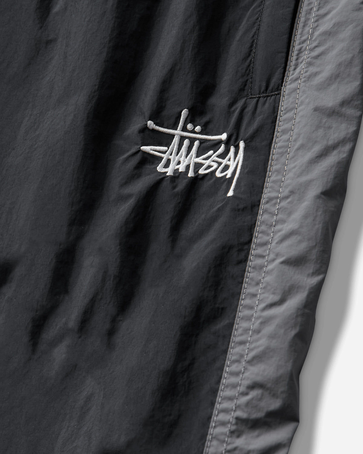 Stüssy Side Stripe Track Pant Black Pants Track Pants 116785SJ 0001