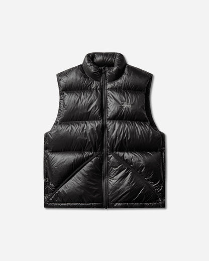 Stüssy Micro Ripstop Down Vest Black Coats and Jackets Vests 115895SJ 0001