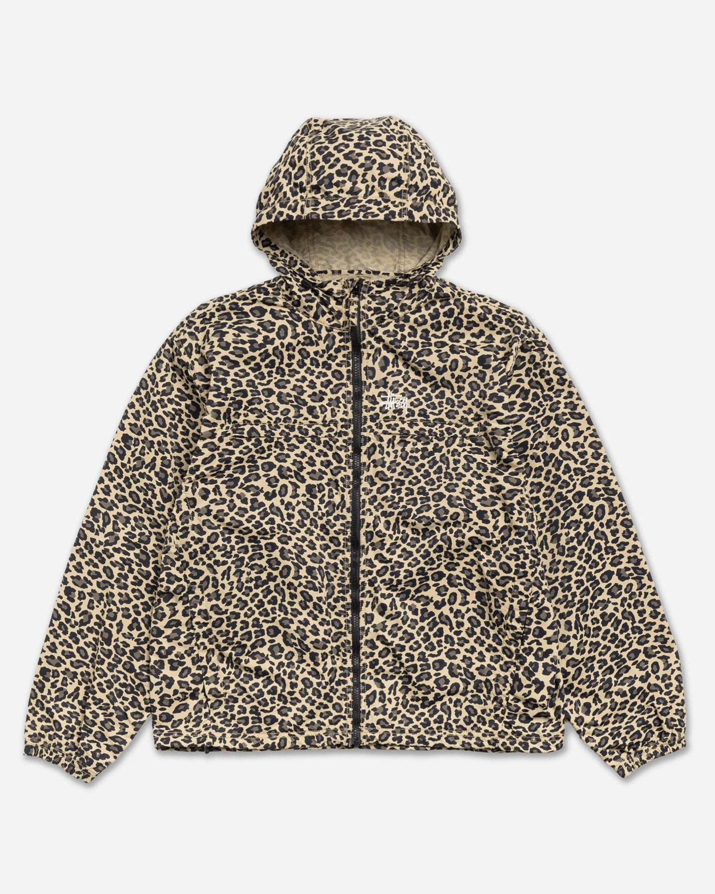 Stüssy Lightweight Hooded Jacket Cheetah Coats and Jackets Windbreakers 115900SJ 2773