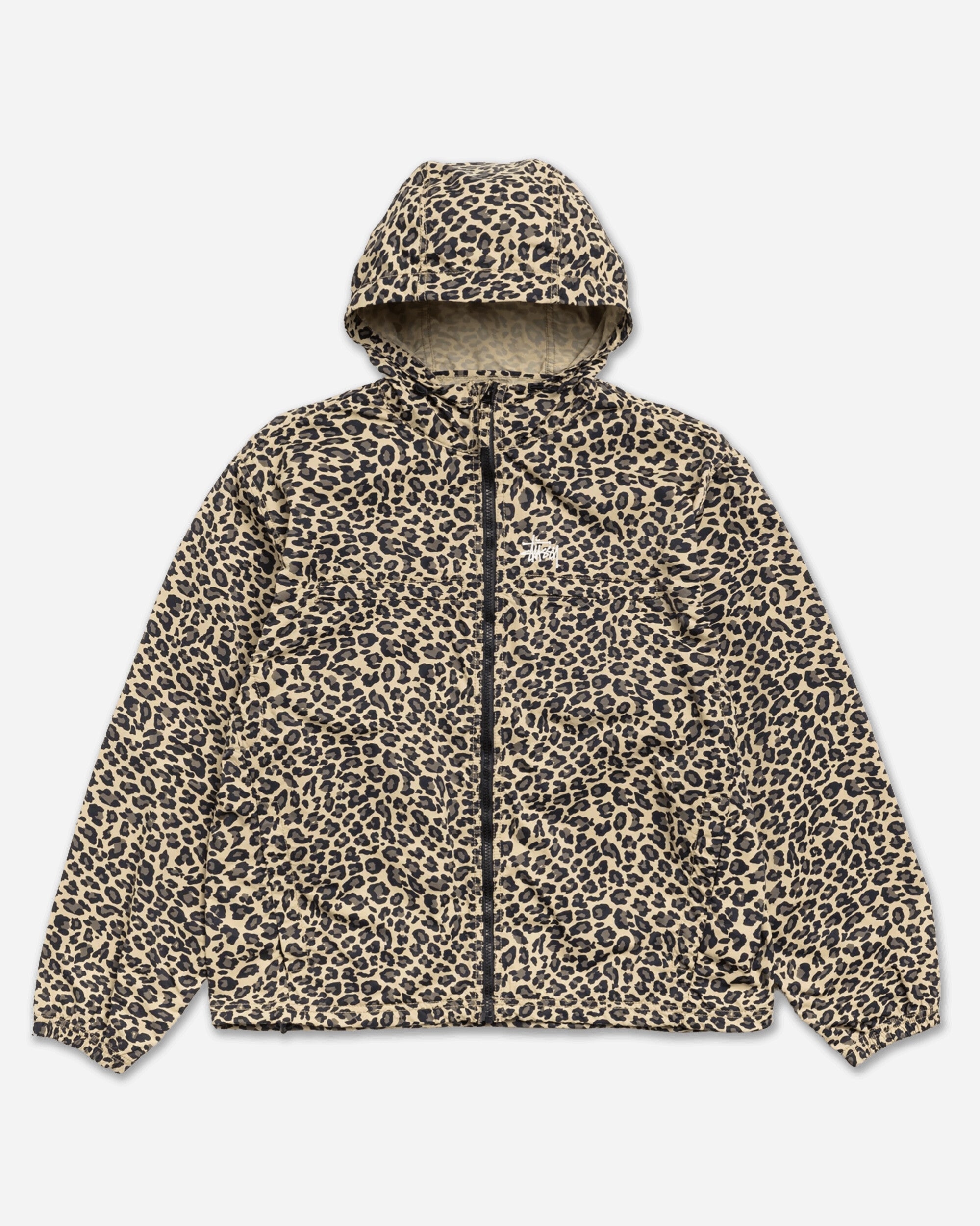Stüssy Lightweight Hooded Jacket Cheetah Coats and Jackets Windbreakers 115900SJ 2773