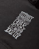 Stüssy Authentic Gear Hood Black Sweatshirts Zip-Ups 1925124 0001