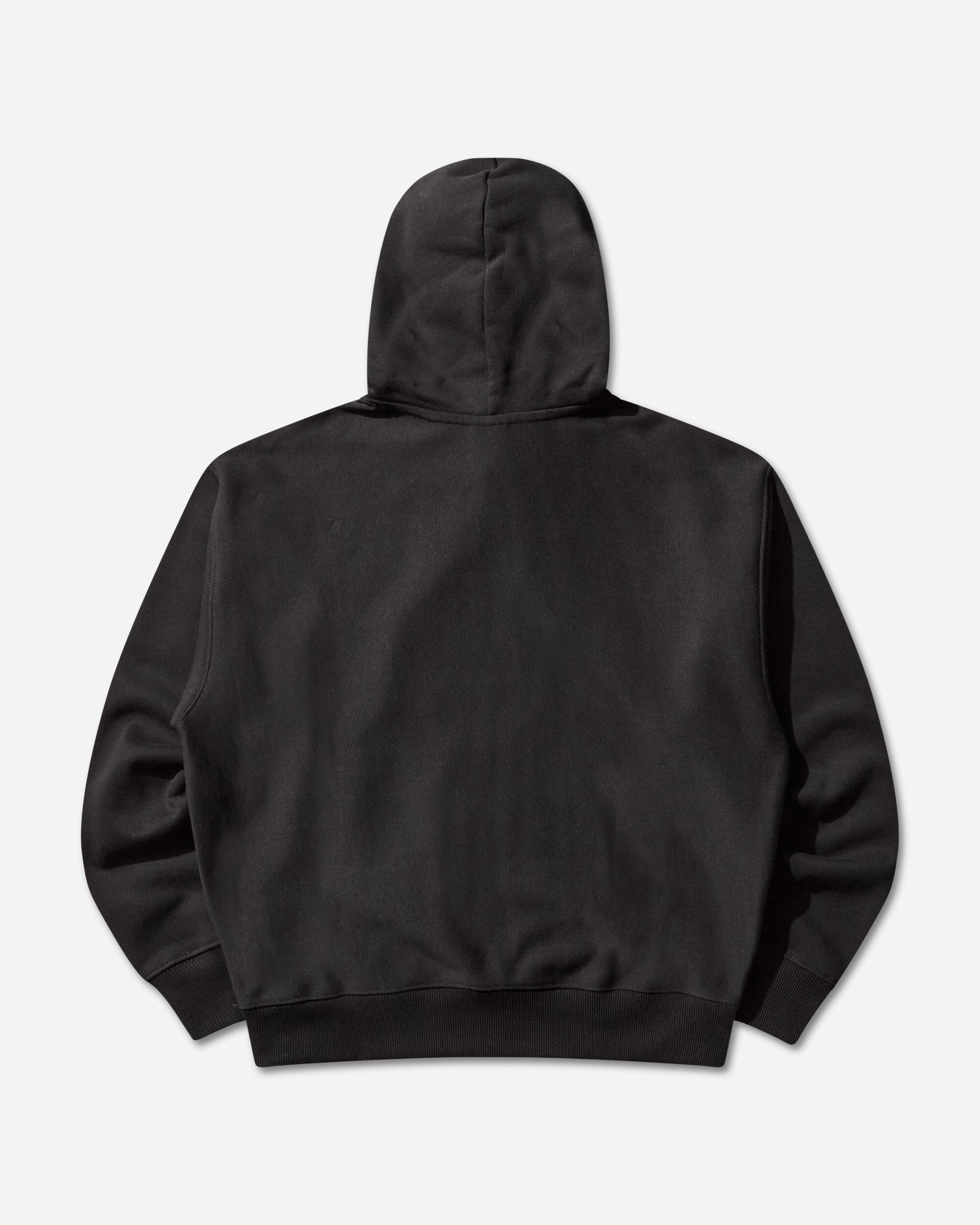 Stüssy Authentic Gear Hood Black Sweatshirts Zip-Ups 1925124 0001