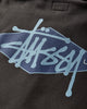 Stüssy Basic Diamond Zip Hood Black Sweatshirts Zip-Ups 118603SJ 0001