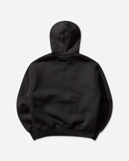 Stüssy Bonded Sherpa Lined Hood Black Sweatshirts Zip-Ups 118585 0001