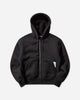 Stüssy Bonded Sherpa Lined Hood Black Sweatshirts Zip-Ups 118585 0001