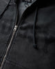 Stüssy Faded Graphic Zip Hood Washed Black Sweatshirts Zip-Ups 118553SJ 0034
