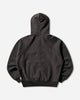 Stüssy Raglan Zip Hood Washed Black Sweatshirts Zip-Ups 118571SJ 0034