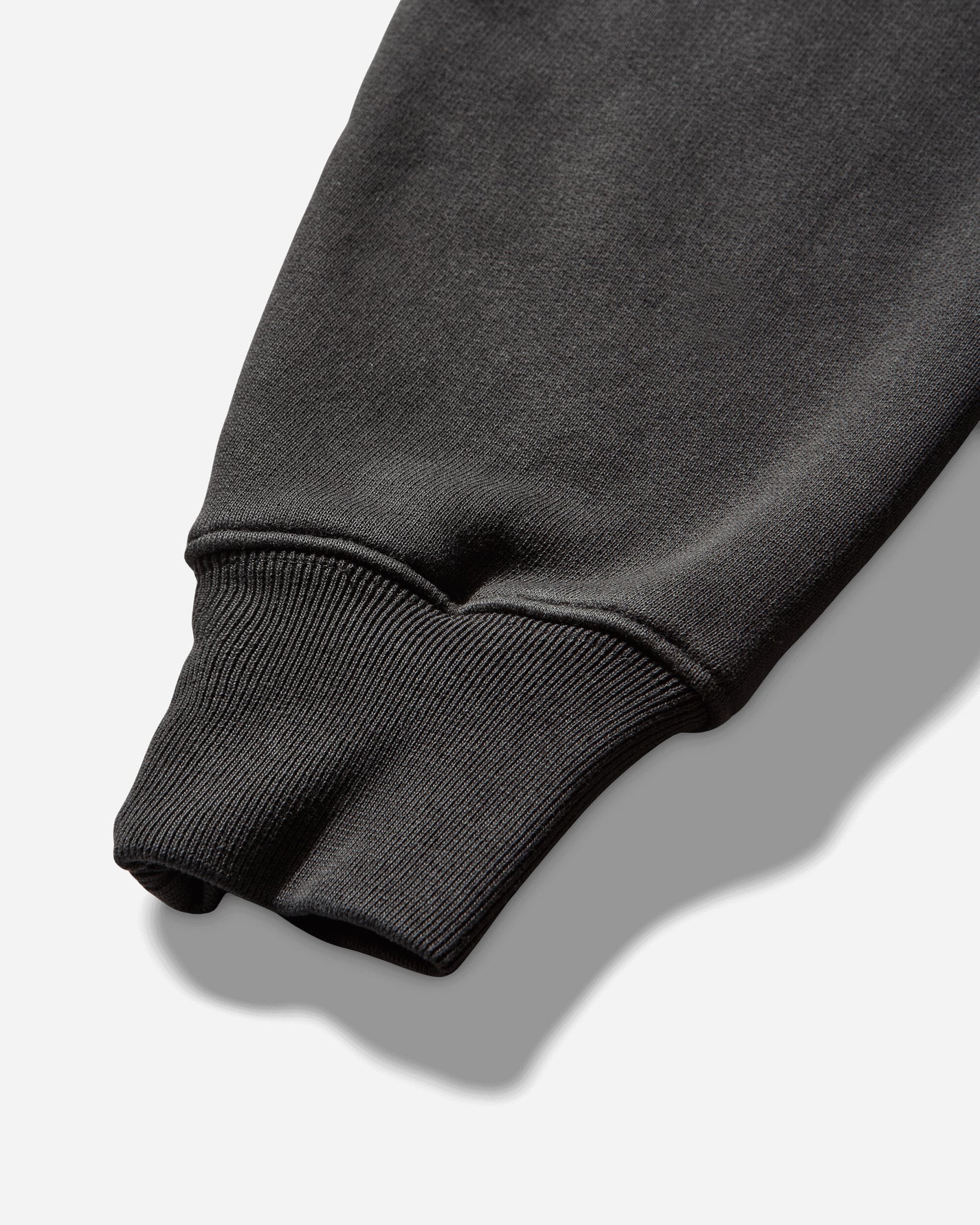 Stüssy Raglan Zip Hood Washed Black Sweatshirts Zip-Ups 118571SJ 0034