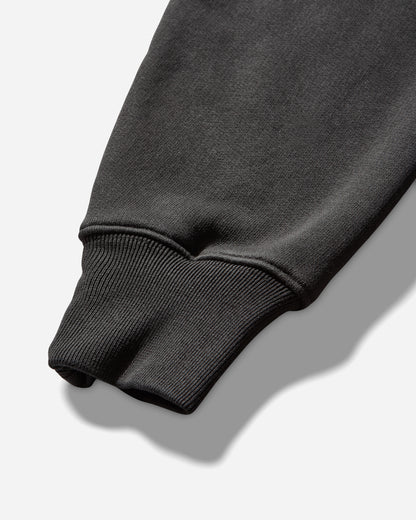 Stüssy Raglan Zip Hood Washed Black Sweatshirts Zip-Ups 118571SJ 0034