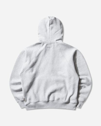 Stüssy Raglan Zip Hood Ash Heather Sweatshirts Zip-Ups 118571SJ 0062