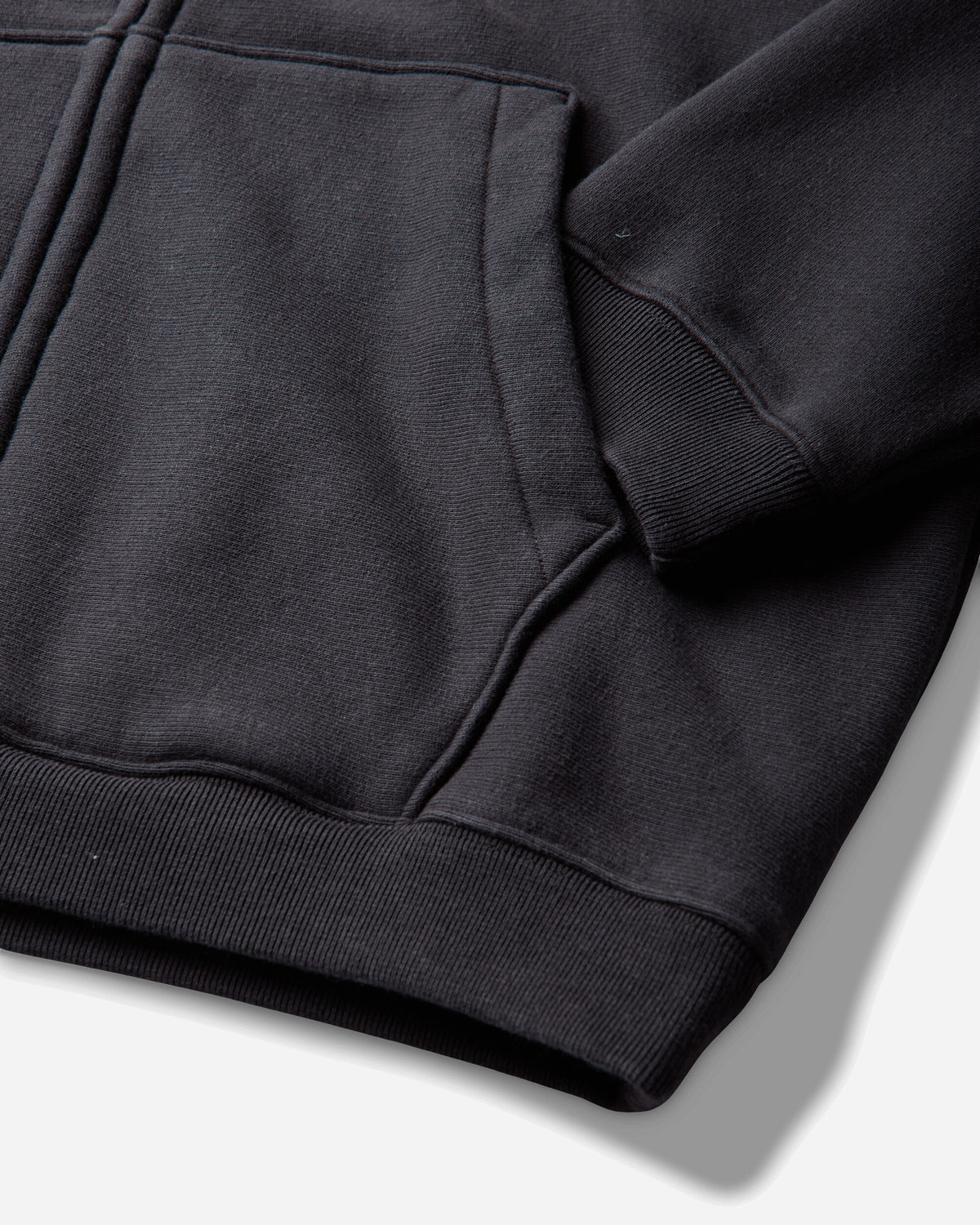 Stüssy Stussy Sport Zip Hood Washed Black Sweatshirts Zip-Ups 118540SJ 0034