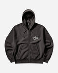 Stüssy Surf Size Gar Dyed Zip Hood Faded Black Sweatshirts Zip-Ups 1975180SJ 0090