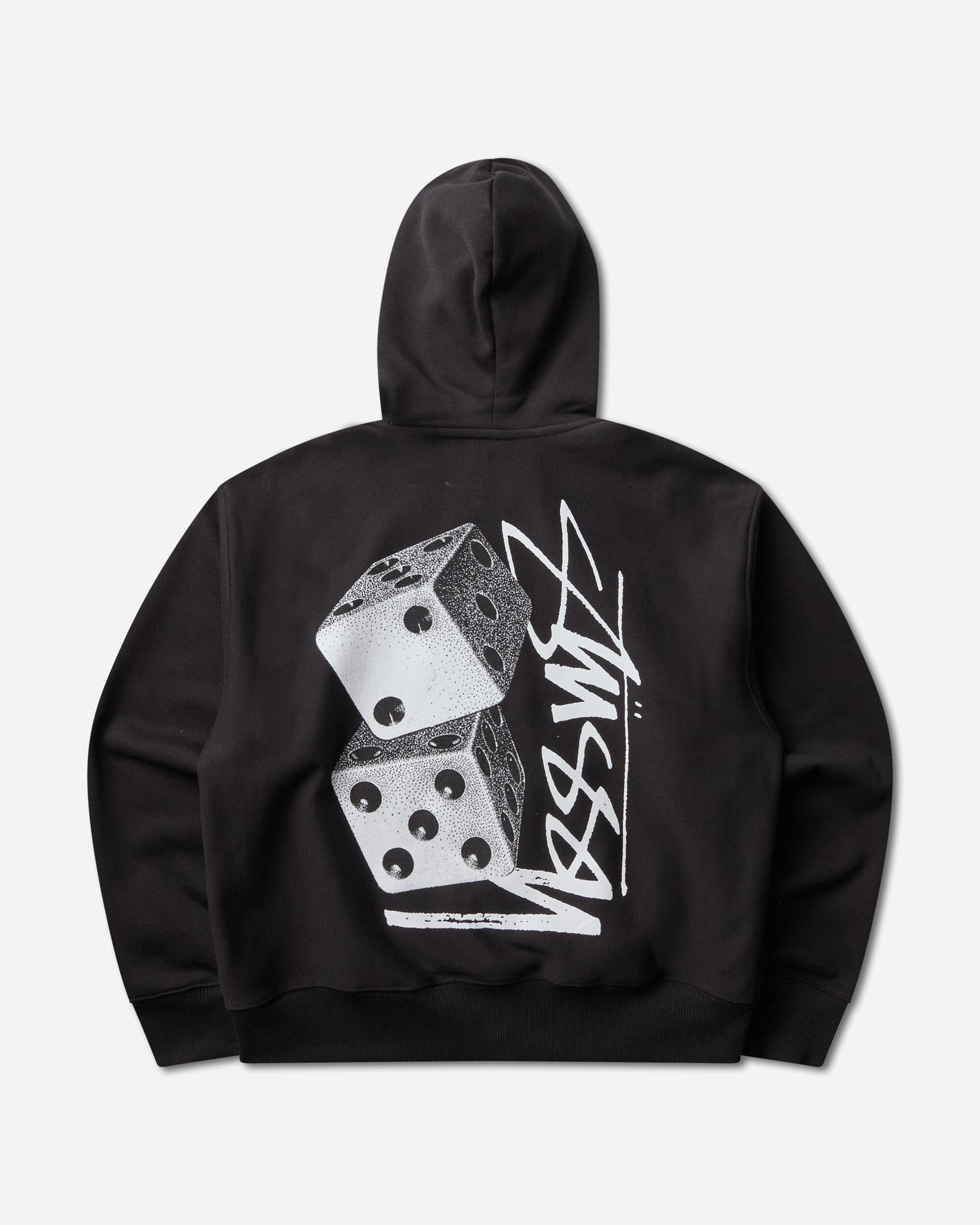 Stüssy Tall Dice Zip Hood Black Sweatshirts Zip-Ups 1975187SJ 0001