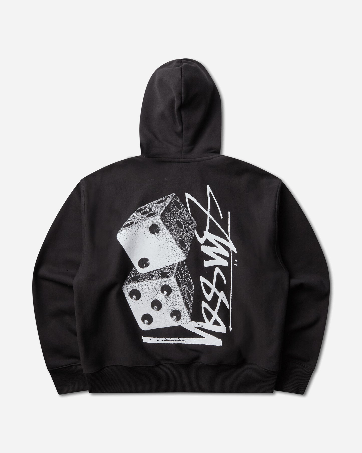 Stüssy Tall Dice Zip Hood Black Sweatshirts Zip-Ups 1975187SJ 0001