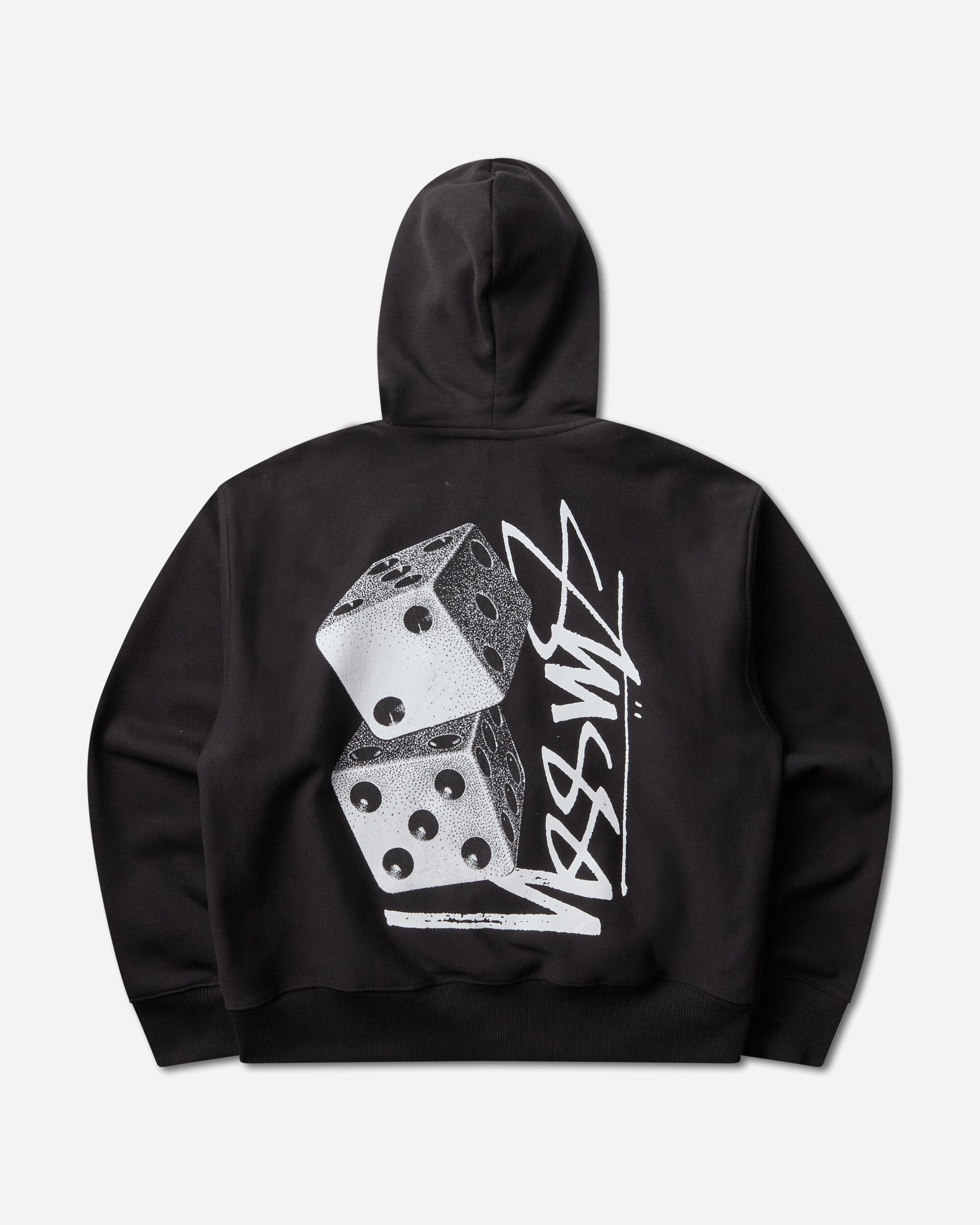 Stüssy Tall Dice Zip Hood Black Sweatshirts Zip-Ups 1975187SJ 0001