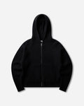 Stüssy Waffle Cashmere Zip Hood Black Sweatshirts Zip-Ups 117274SJ 0001