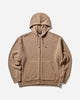 Stüssy Zip Up Hooded Sweater Camel Sweatshirts Zip-Ups 117261 1030