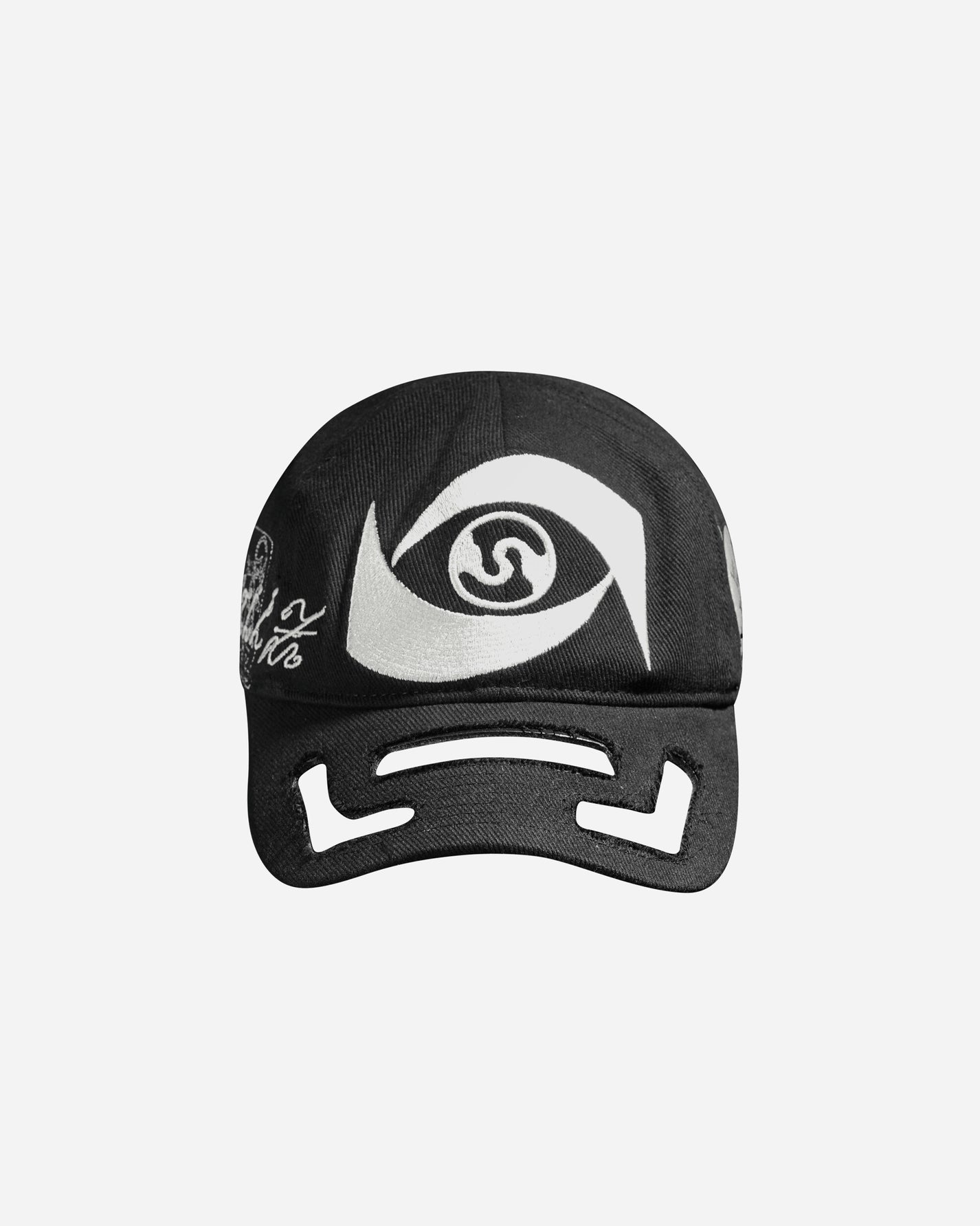 Stillz Stillz Cut-Out Embroidered Cap Black Hats Caps STZCUTCAPBLK BLK