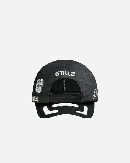 Stillz Stillz Cut-Out Embroidered Cap Black Hats Caps STZCUTCAPBLK BLK